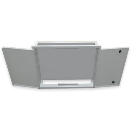 جعبه تقسیم 40در60 توکار فلزی دو درب