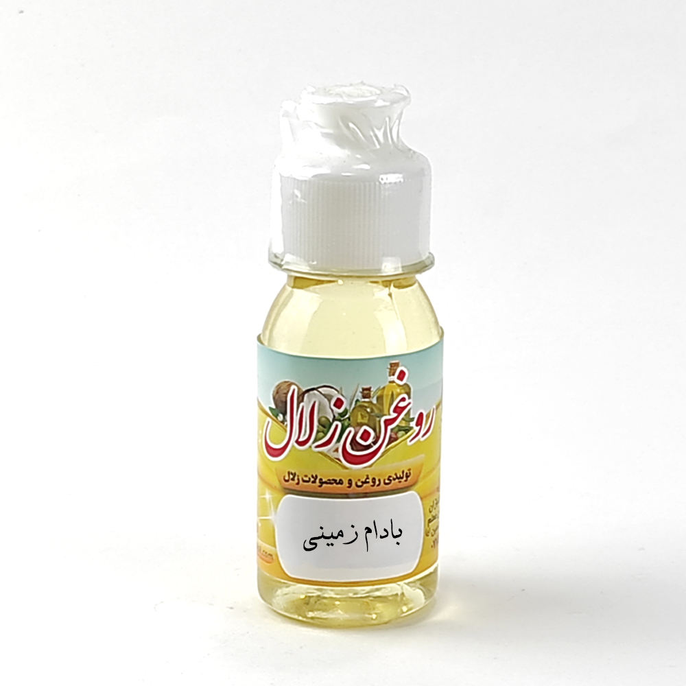 روغن بادام زمینی زلال