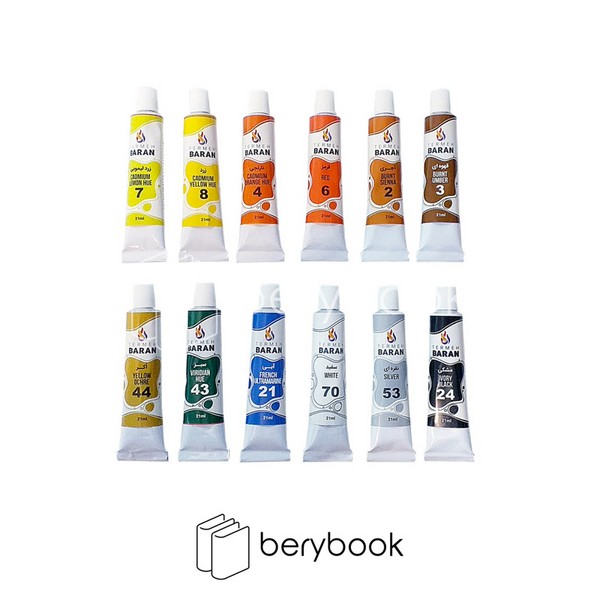 ترمه باران / اکرلیک / 75 میل / مشکی / شماره 24