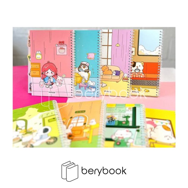 pitico / پیتیکو / دفتر مشق / دیوایدر دار / کد 395