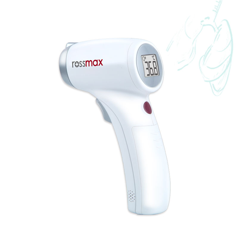 تب سنج دیجیتال پیشانی رزمکس مدل HC700 (غیرتماسی)