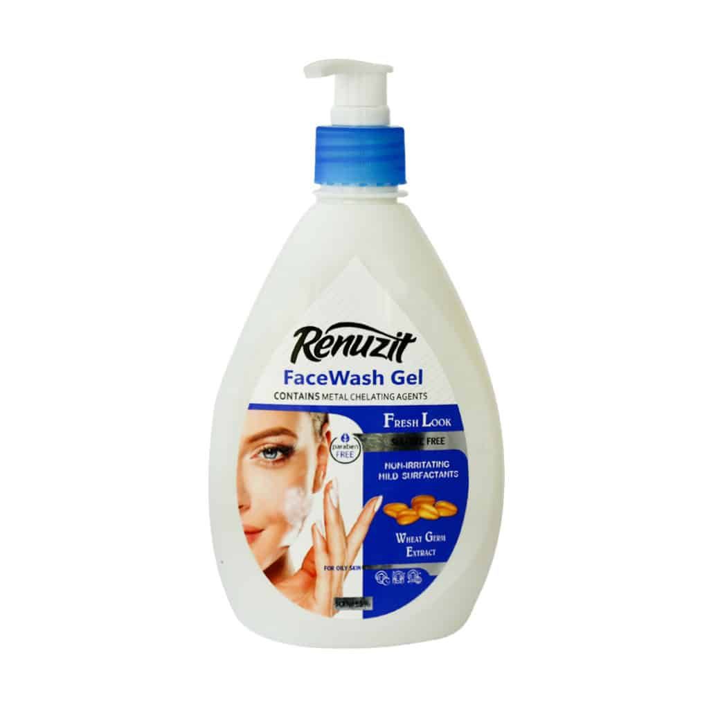 ژل شستشوی صورت رینوزیت مناسب پوست چرب (حجم 500ml)