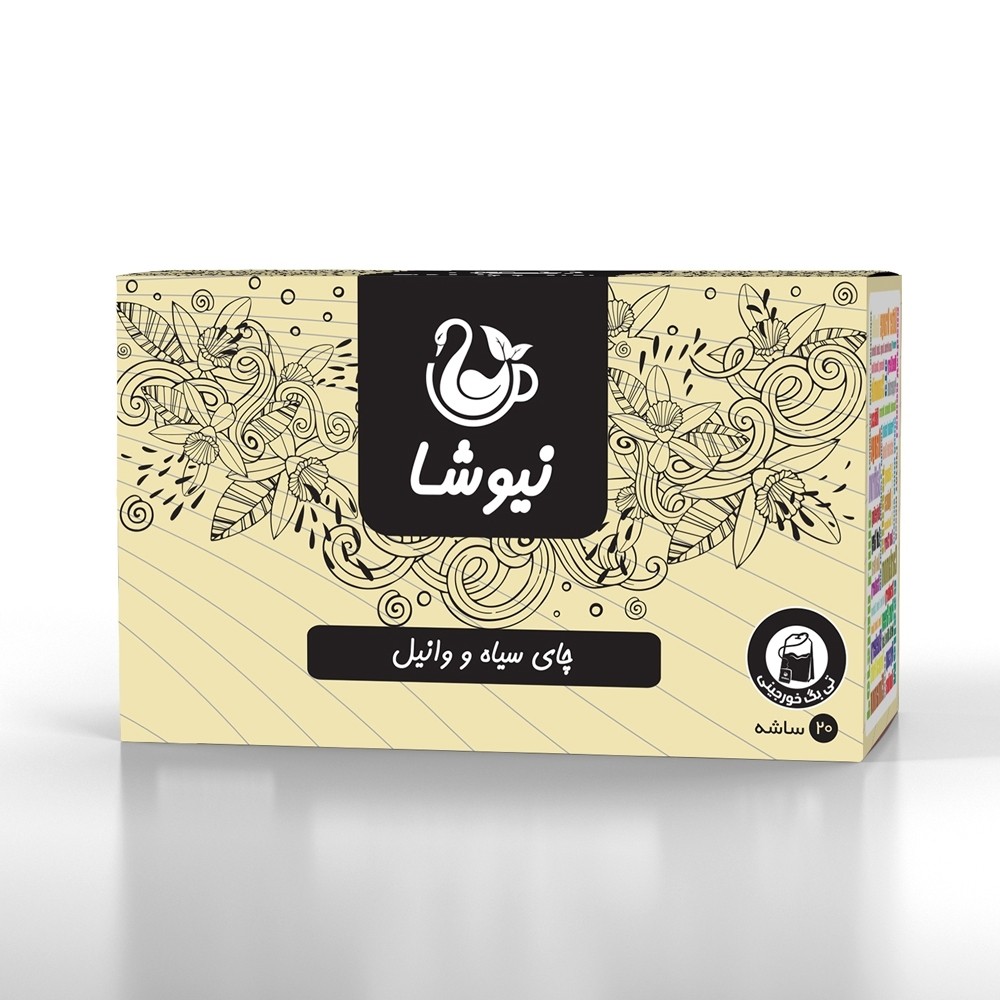 چای سیاه و وانیل نیوشا 
