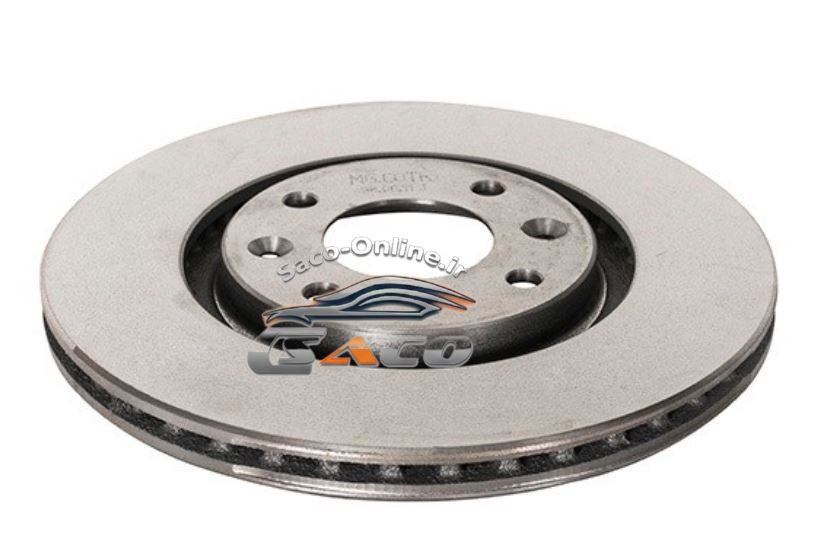 دیسک چرخ جلو abs تیبا برند صاکو(تک)