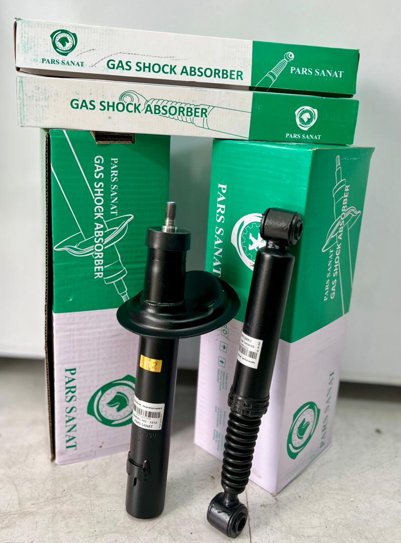 پک کمک فنر پژو 405 شامل(2عدد کمک جلو و 2 عدد کمک عقب) گارانتی 6ماهه(نوسازی کارخانه)