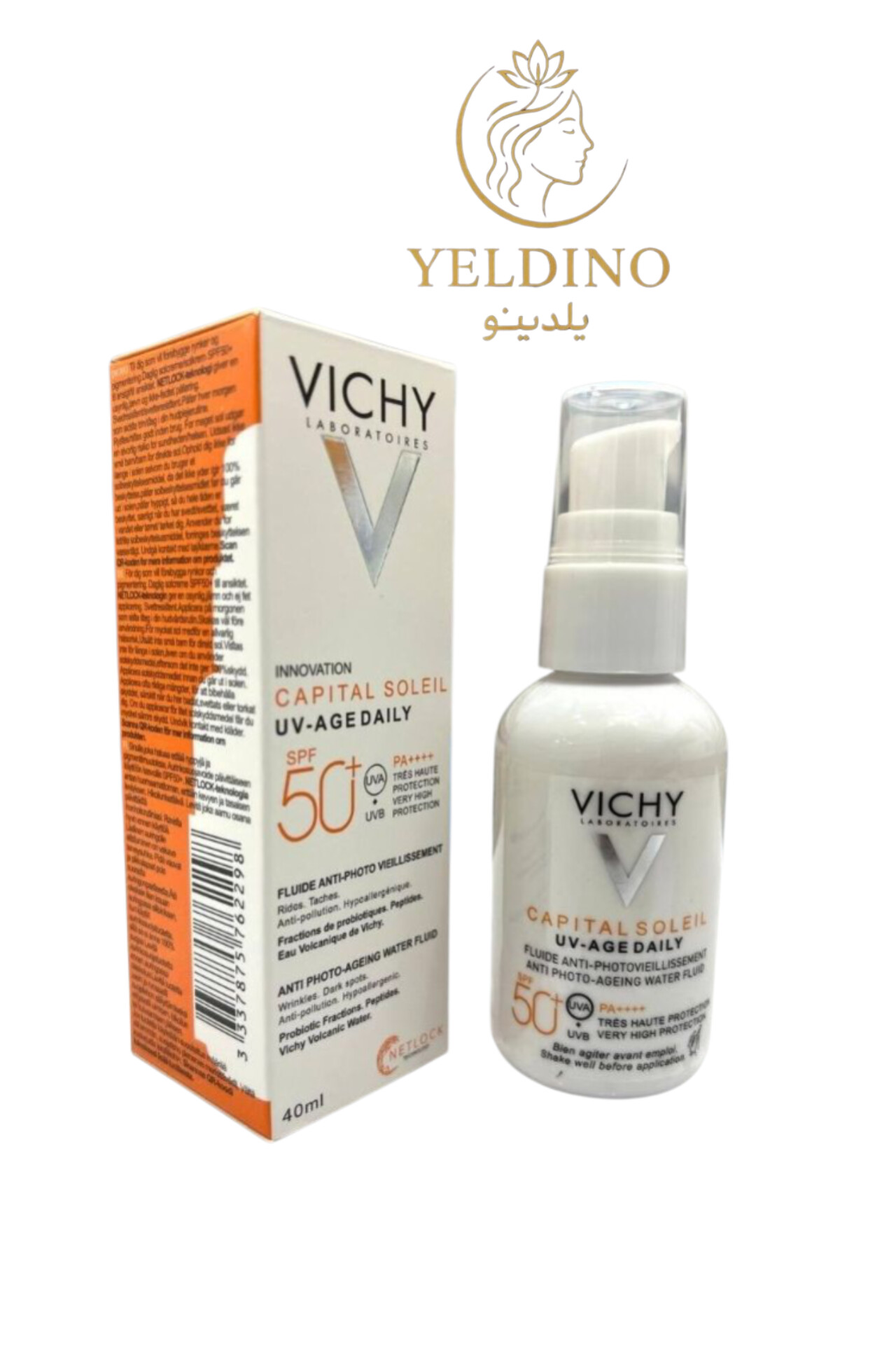 ضد آفتاب فلوئیدی ویشی ضد چروک بدون رنگ