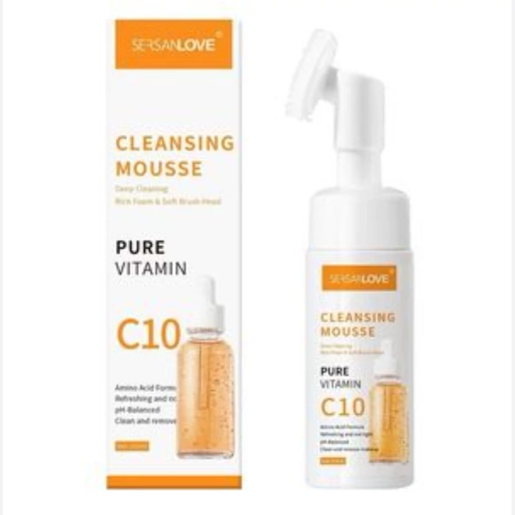 فوم شستشوی سرسان لاوویتامین سی مدل روشن کننده