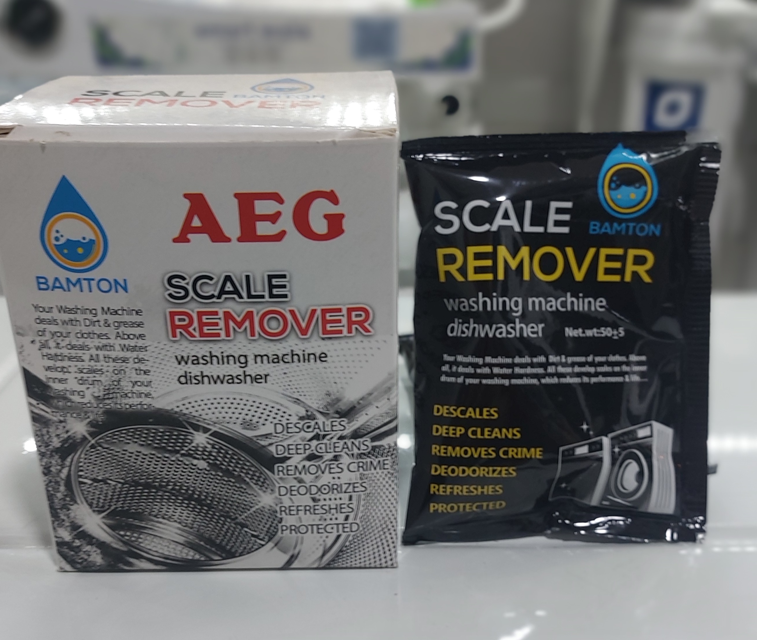 پودر رسوب گیر ماشین لباسشویی