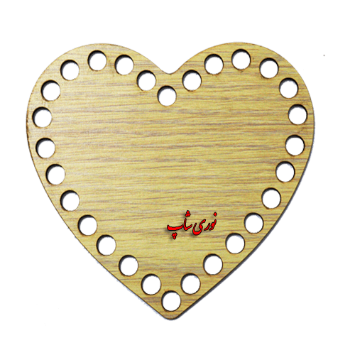 کفی تریکو قلبی چوبی