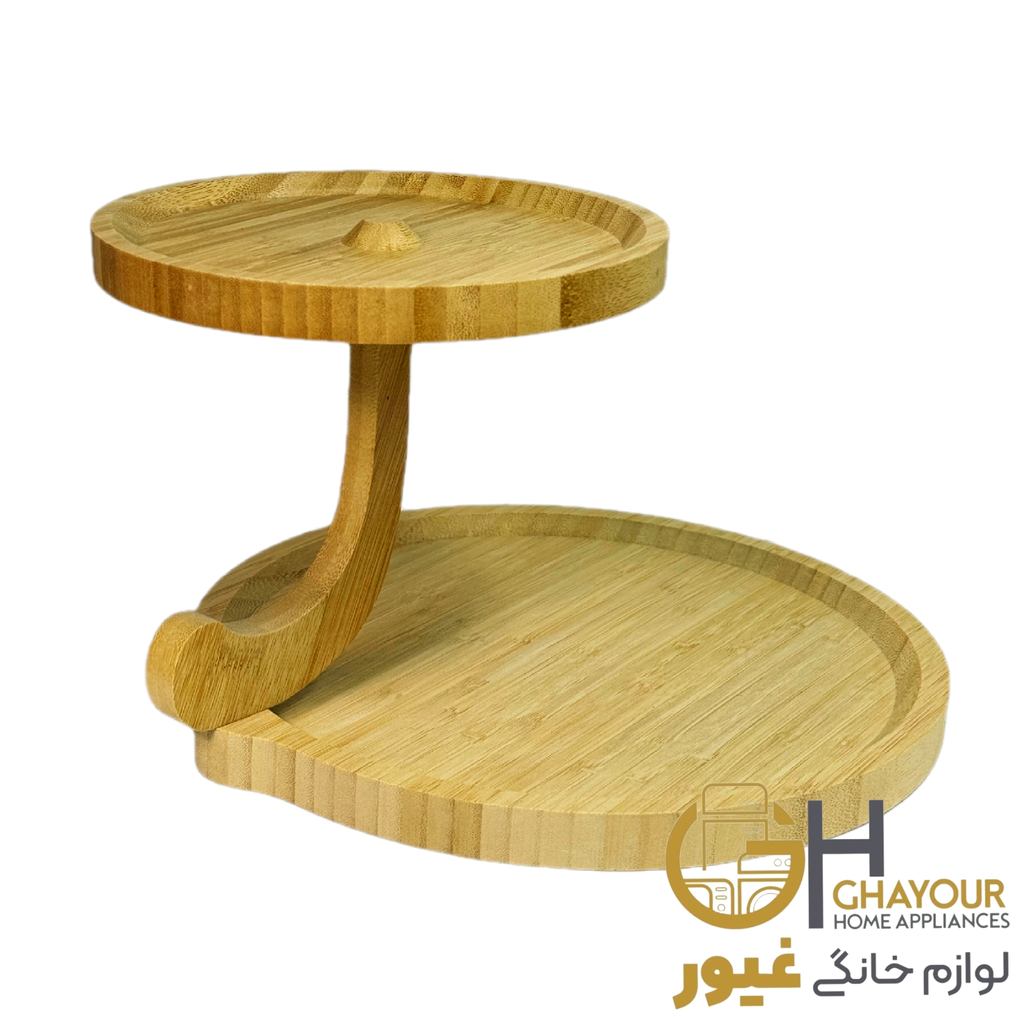 شیرینی خوری 2 طبقه بامبو