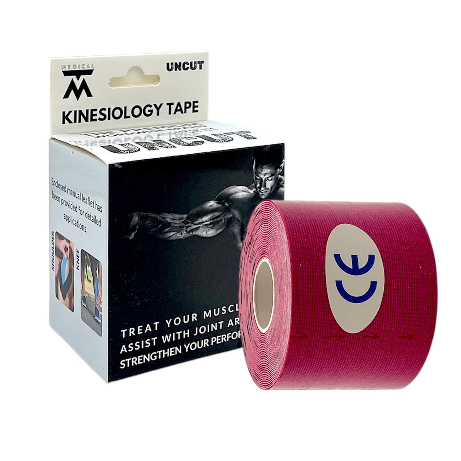 چسب ورزشی کنزیو تیپ صورتی