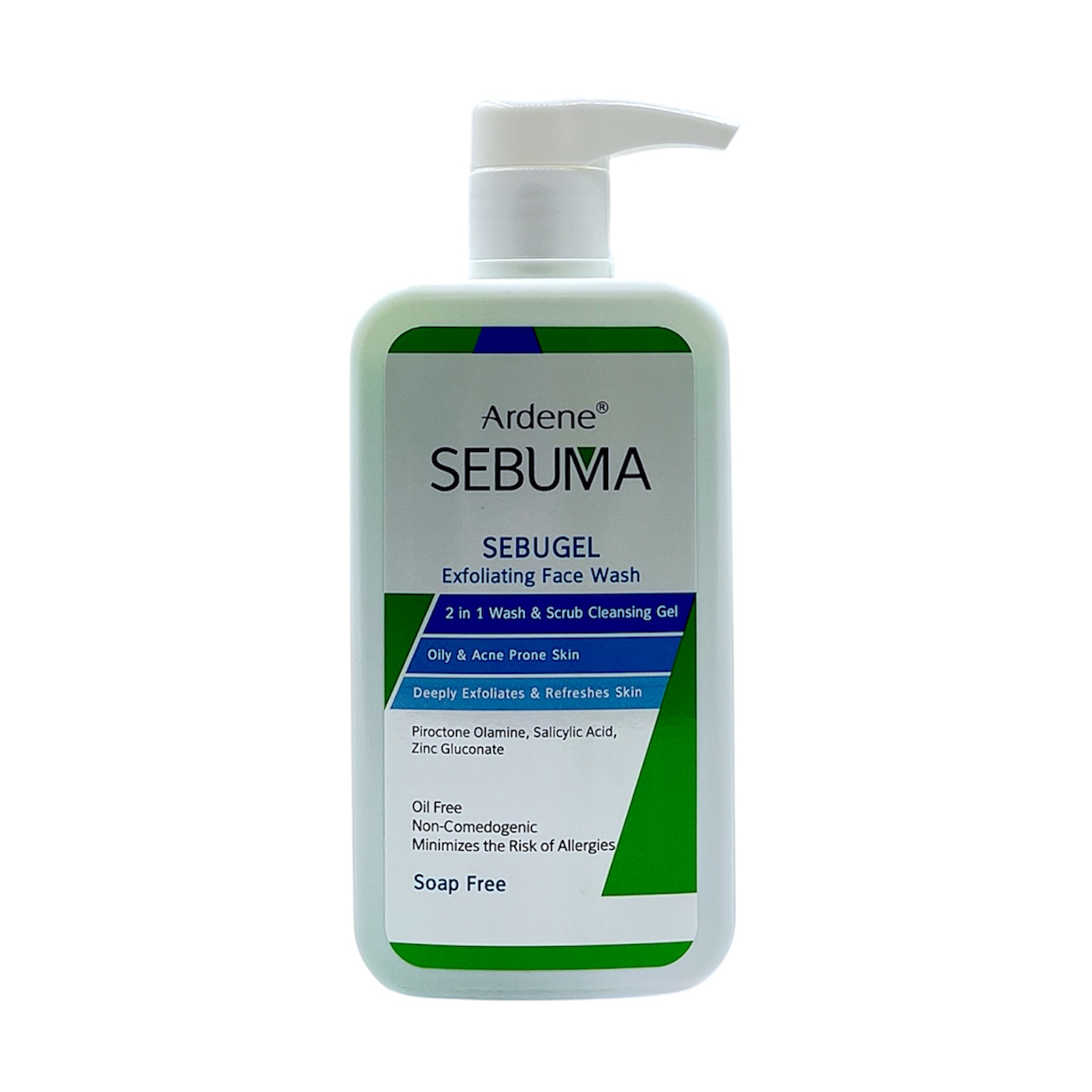 ژل شوینده و لایه بردار صورت سبوژل سبوما 350ml