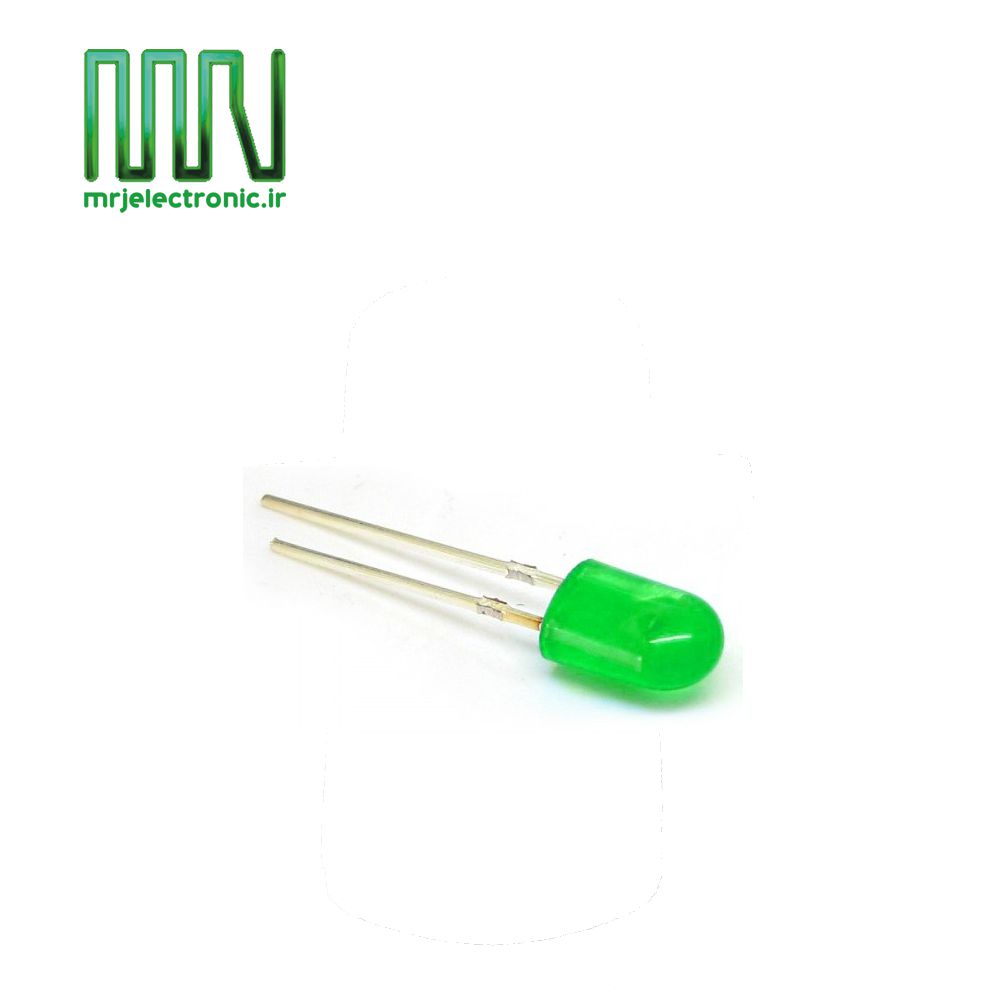 دیود نوری بیضی ( اوال ) سبز