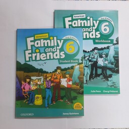 کتاب امریکن فامیلی فرندز6 (American Family and Friends 6 (2nd Edition