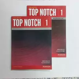 کتاب  تاپ ناچ 1 کامل ویرایش سوم Top Notch 1 3rd Edition