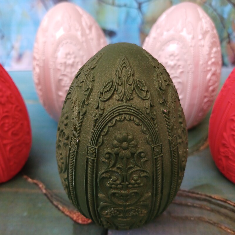 تخم مرغ کتیبه ای رنگ شده(هفتسین)رنگبندی دلخواه
