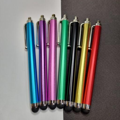 قلم لمسی تاچ موبایل گوشی مناسب نقاشی ، تایپ کردن ، مناسب پیک موتوری ، رنگبندی کامل 