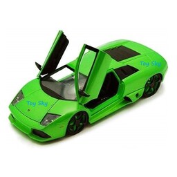 ماکت - ماشین فلزی - لامبورگینی مورسیه لاگو - مقیاس 1.24 برند جادا - فول بازشو - Lamborghini Murcielago LP640 - رنگ سبز