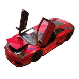 ماکت - ماشین فلزی - لامبورگینی مورسیه لاگو - مقیاس 1.24 برند جادا - فول بازشو - Lamborghini Murcielago LP640 - رنگ قرمز