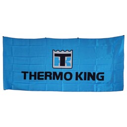 پرده پشت کابین طرح درمو کینگ   THERMO KINGسایز 150 در 70 سانتیمتر