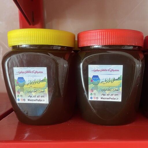 عسل طبیعی رازیانه ساکارز1 (شهرستان رزن تامین کننده 90 درصد رازیانه کشور)