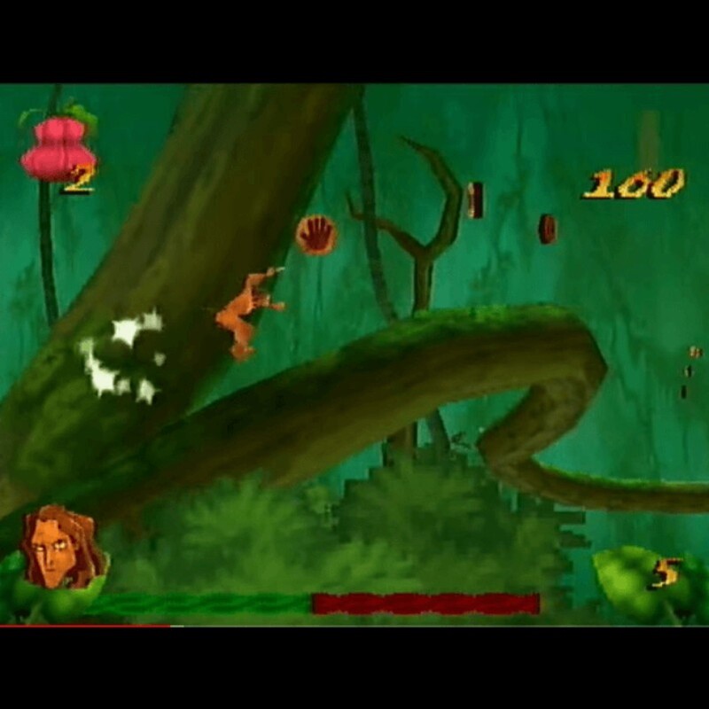 بازی پلی استیشن 1 تارزان(Tarzan)
