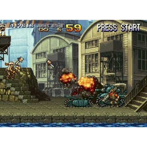 بازی پلی استیشن 2 سربازان کوچک 5( Metal Slug5)