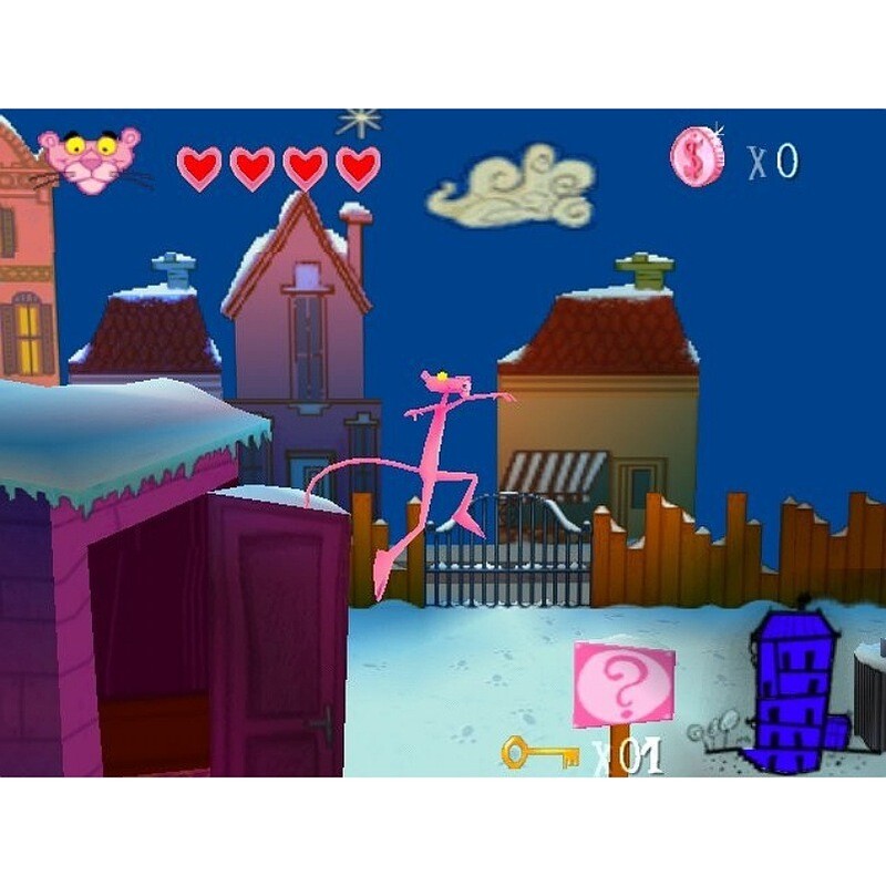 بازی پلی استیشن 1 پلنگ صورتی(Pink Panther)
