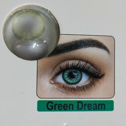 لنز چشم رنگی lucky lookشش ماهه رنگ سبز green dream