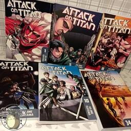مانگا اتک Attack On Titan (جلد 1 تا آخر )