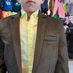 کت تک پسرانه طرح لانه زنبوری سایز 34تا 42مناسب 8 سال تا 14 ساله