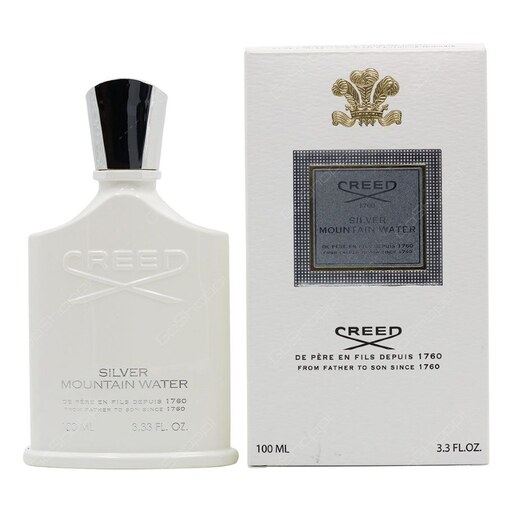 عطر 10 میل کرید سیلور مونتاین (Creed Silver Mountain) مناسب آقایان (حتما توضیحات محصول را بخوانید)