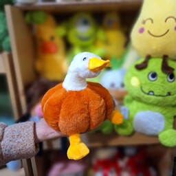عروسک اردک کدو حلوایی سایز 1
