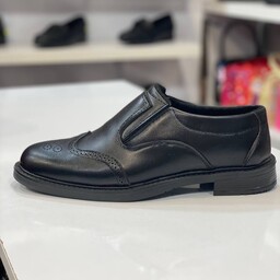 کفش مردانه زیره پی وی سی رویه چرم صنعتی کیفیت عالی سایز بندی 40 تا 44 