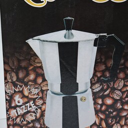 قهوه جوش 6 کاپ آلومینیومی 
