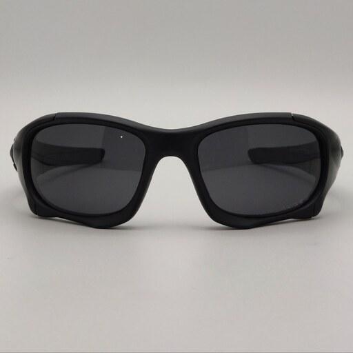 عینک اوکلی اصل مدل PIT BOSS 2 تمام مشکی زغالی پلاریزه 