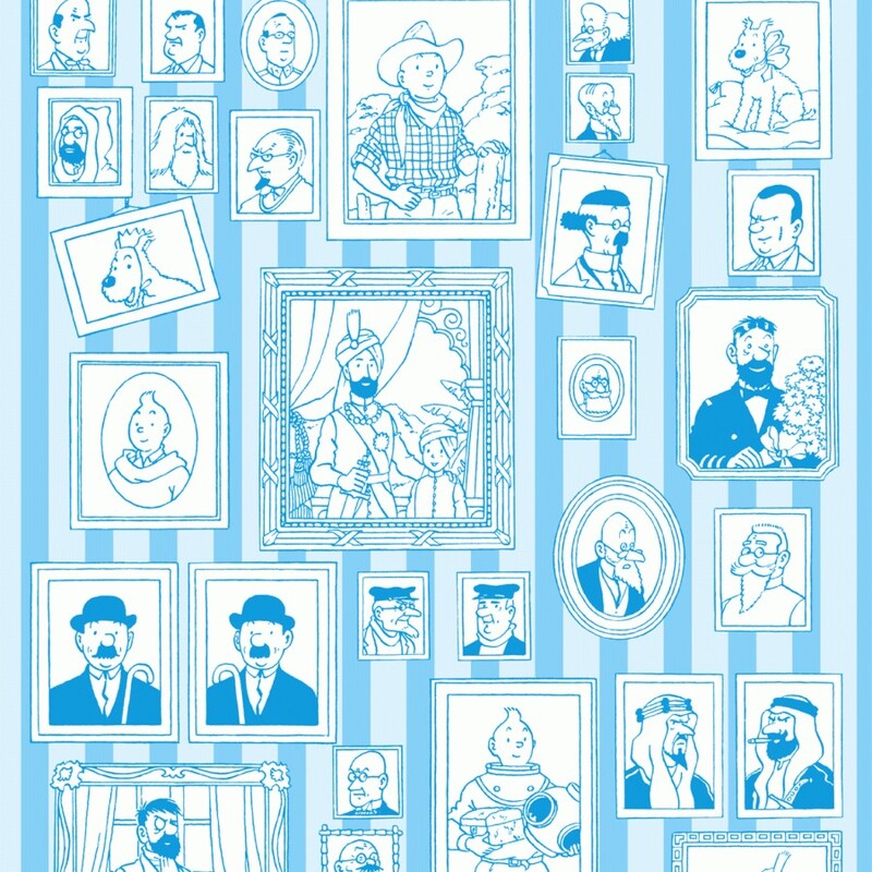 کتاب ماجراهای تن تن و میلو، تن تن در آمریکا (The Adventures of Tin Tin in America ) زبان انگلیسی،  Tintin،کمیک