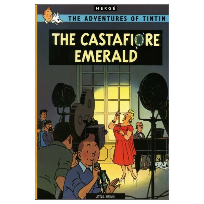 کتاب ماجراهای تن تن و میلو، جواهرات کاستافیوره  (The Adventures of Tin Tin The Castafiore Emerald) زبان انگلیسی،Tintin