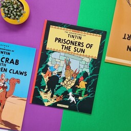 کتاب ماجراهای تن تن و میلو، زندانی های خورشید (The Adventures of Tin Tin Prisoners of The Sun ) زبان انگلیسی، Tintin