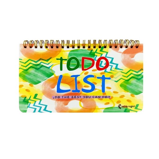 دفتر برنامه ریزی (To do list) مدل زیر دستی، طرح نقاشی (Painting)، تودولیست، پلنر، پدیده نقش