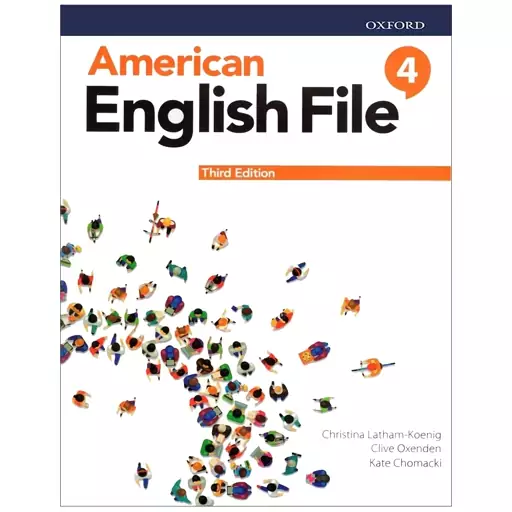 کتاب  American English File 4 Third Edition، قطع رحلی،امریکن اینگلیش فایل 4 ویرایش سوم،امریکن فایل،نشر جنگل،