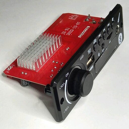 پنل پخش کننده صوتی بلوتوثی با آمپلی فایر ولوم دار مدل JX-X1