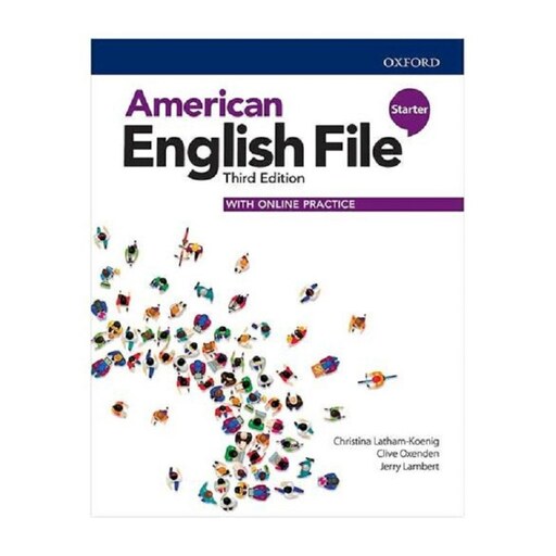  امریکن انگلیش فایل استارتر ویرایش سوم  American English File Starter 3rd  سایز بزرگ