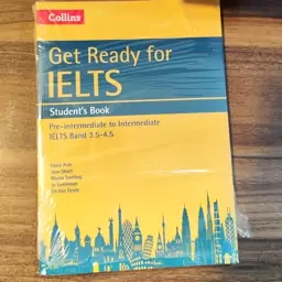 گت ردی فور آیلتس پری به اینترمدیت 3.5-4.5 Get Ready for IELTS  pre-intermediate to intermediate 