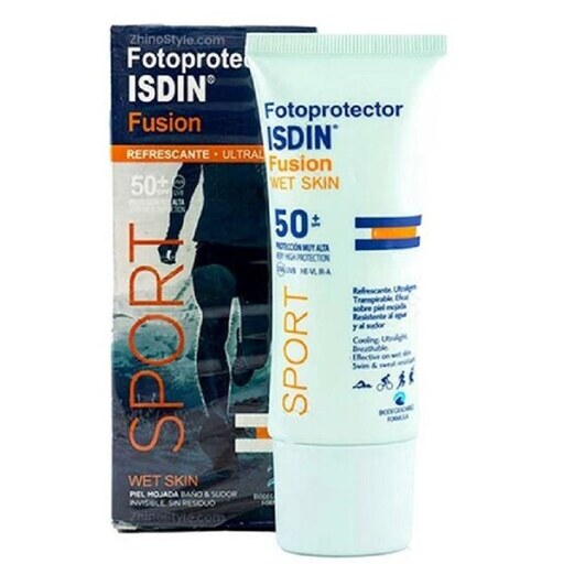 کرم ضد آفتاب ایزدین رنگی مدل Fusion Sport با SPF50(حجم 50ml)