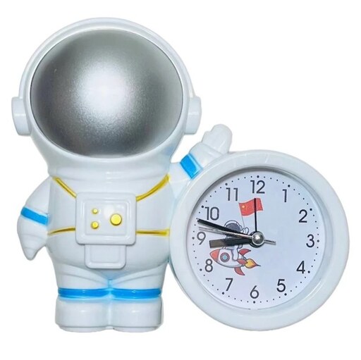 ساعت رومیزی کودک مدل آلارم دار فانتزی طرح فضانورد کد 3
