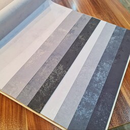 کاغذدیواری پتینه رنگی بالاترین کیفیت جنس pvc با رویه درجه یک و تنوع رنگ بالا