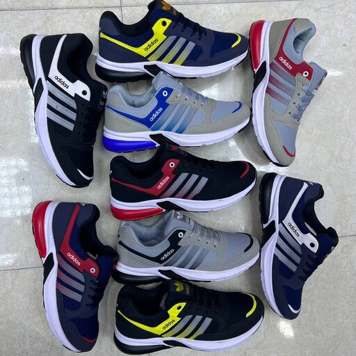 کتونی مردانه مدل adidas آدیداس سایز 41 تا 44 با زیره ایربورینگ