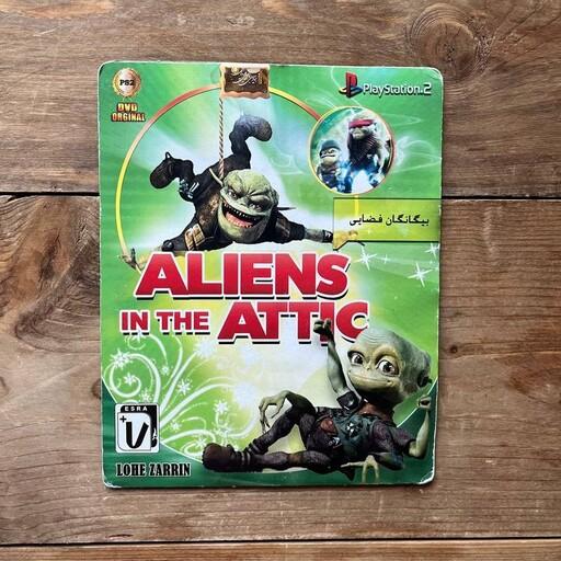 بازی بیگانگان فضایی aliens in attice پلی استیشن2 برای playstation2 پلی استیشن 2 