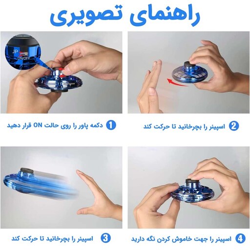 اسپینر پرنده شارژی ا PTW SPINNER